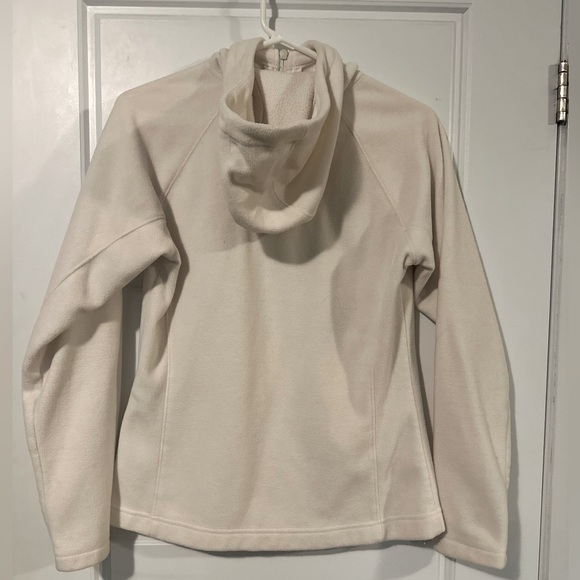 Columbia White Fleece Full-Zip Sweater - Picture 2 of 3